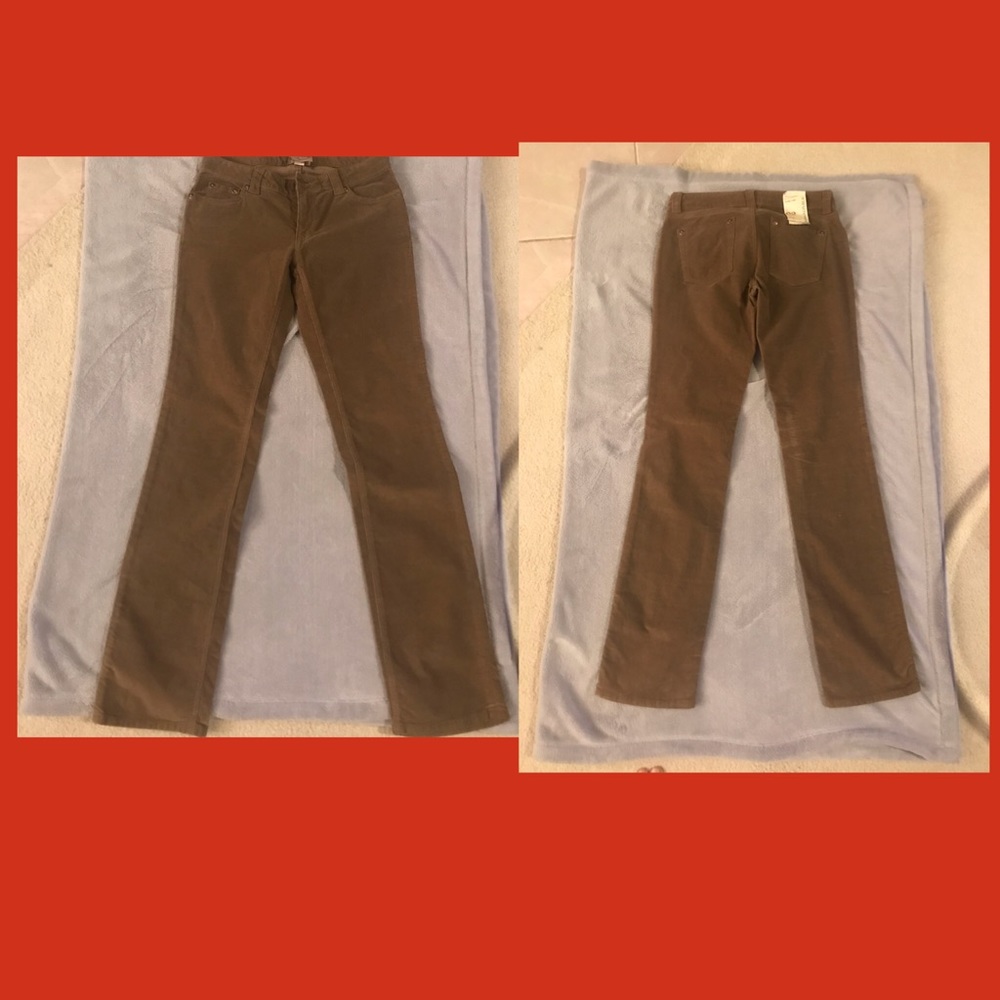 Brown Low Rise Skinny Jeans